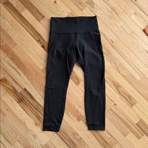 lululemon athletica Black Leggings Size 6